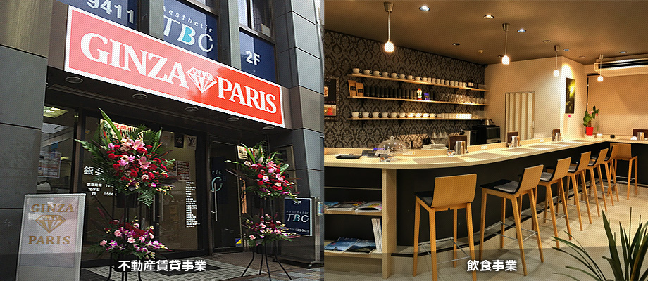 不動産賃貸事業・飲食事業